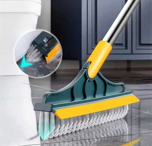 Floor Cleaner Cleaning Brush With Wiper And Squeegee Floor Brush 